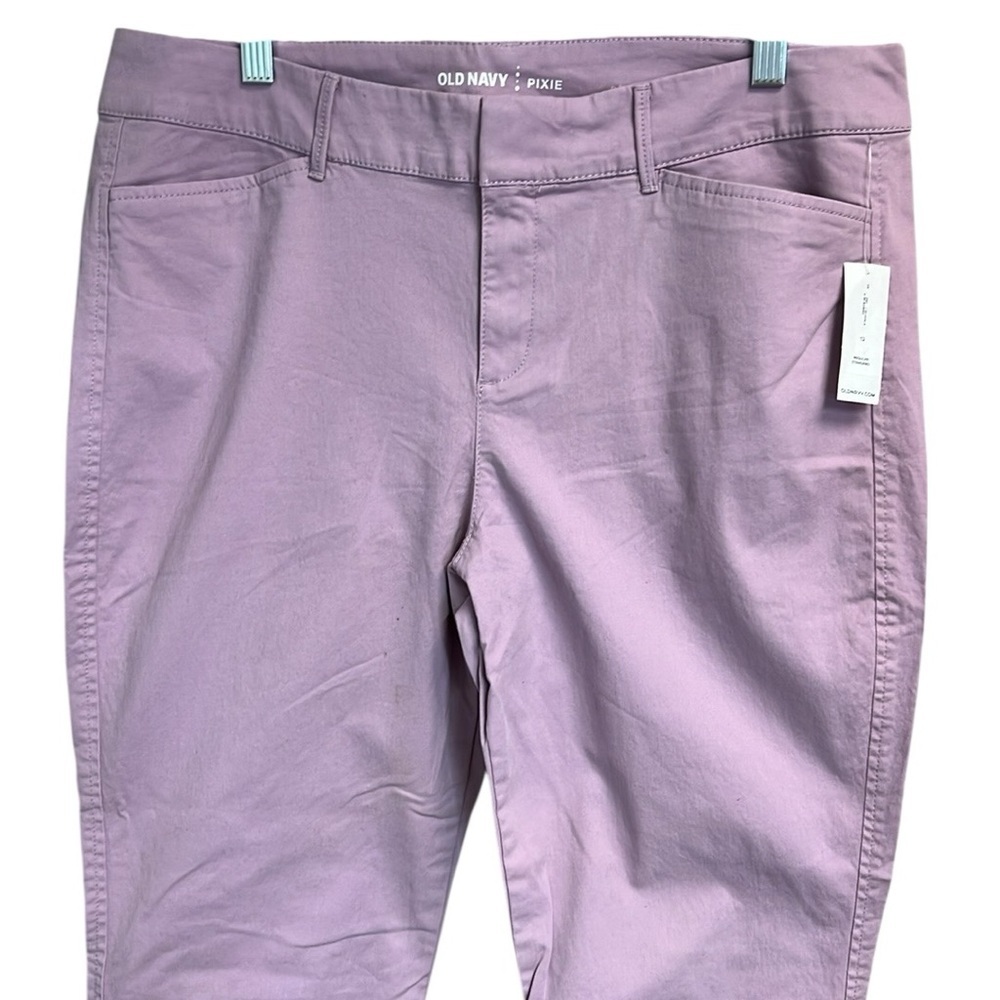 Old Navy Pixie Pants Lavender NWT - image 3